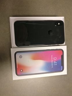 iPhone X space grey 64GB factory unlocked