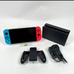 Nintendo Switch (V1) Red And Blue Combo