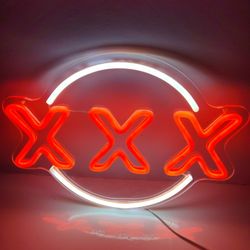 Triple Xxx Led Sign
