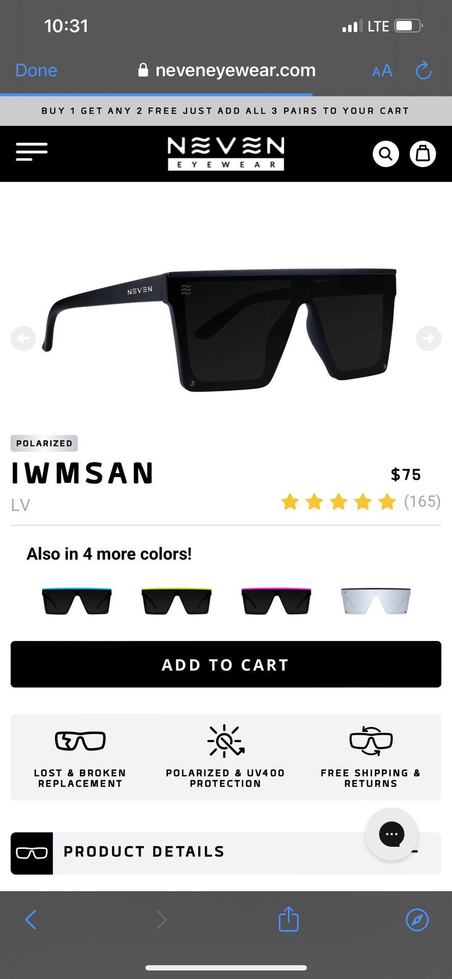 Neven Eyewear sunglasses 