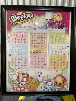Shopkins Framed Poster 