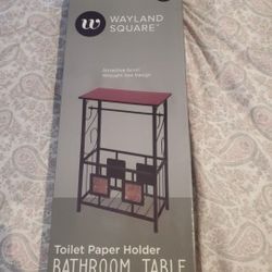 Brand NEW Toliet Paper Holder Bathroom Table