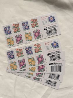 *MINT* Moutain Flora FOREVER STAMPS 100PCS/5BOOKS