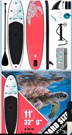 Funwater 11ft Inflatable Stand Up Paddle Board