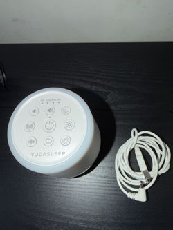 Yogasleep White Noise Sound Machine with Night Light & Timer