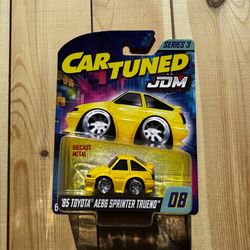 CarTuned 85 AE86 Sprinter Trueno Yellow #08 JDM Series 3