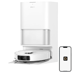 DREAME L40 Ultra Gen 2 Robot Vacuum and Mop with 25,000Pa Suction, Extendable Side Brush and Mop, All-in-One Self-Cleaning Dock, Voice & App Control, 