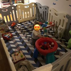 Obo! Baby Care Playpen with Mat!