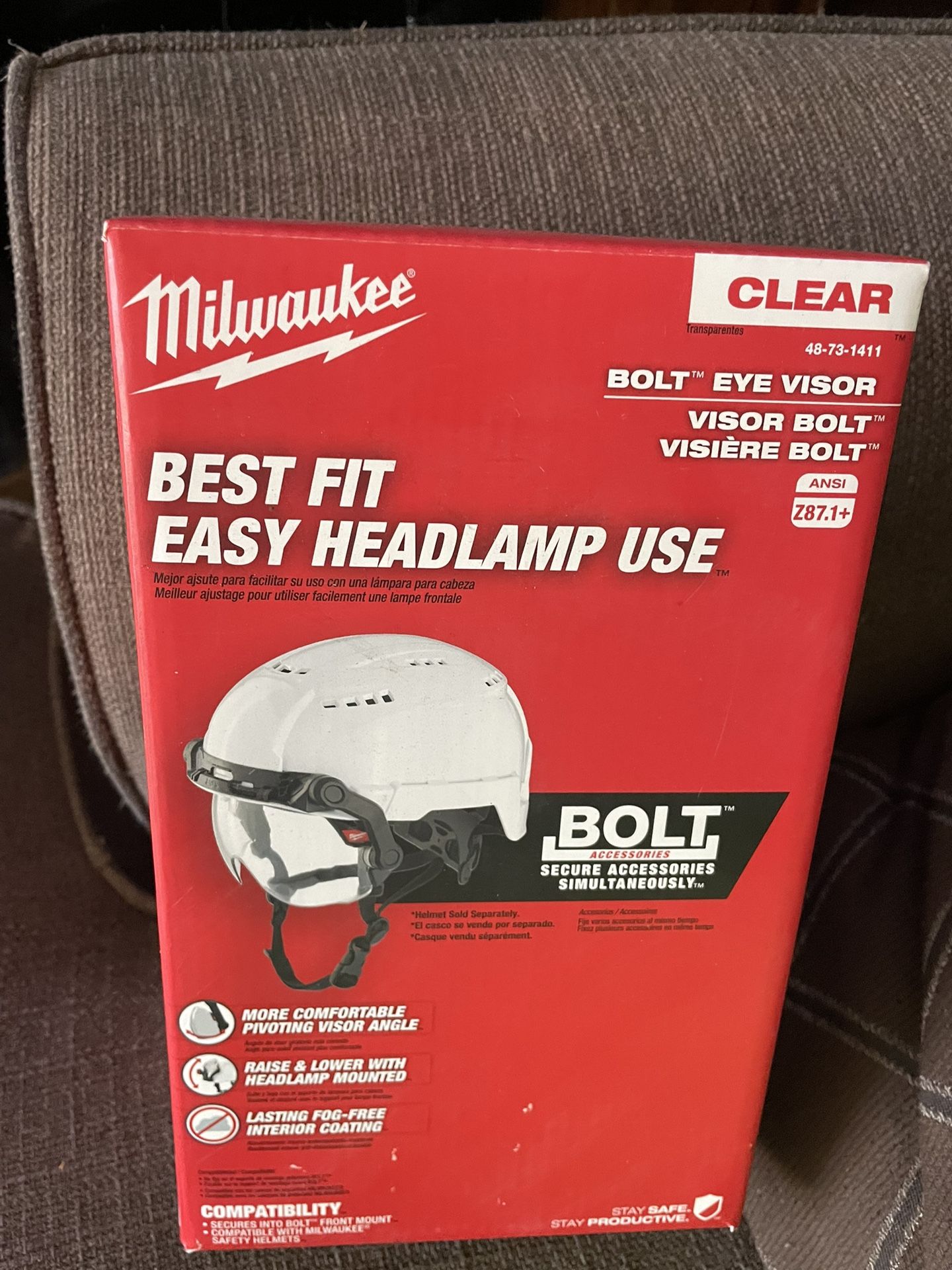 Milwaukee Bolt Eye Visor