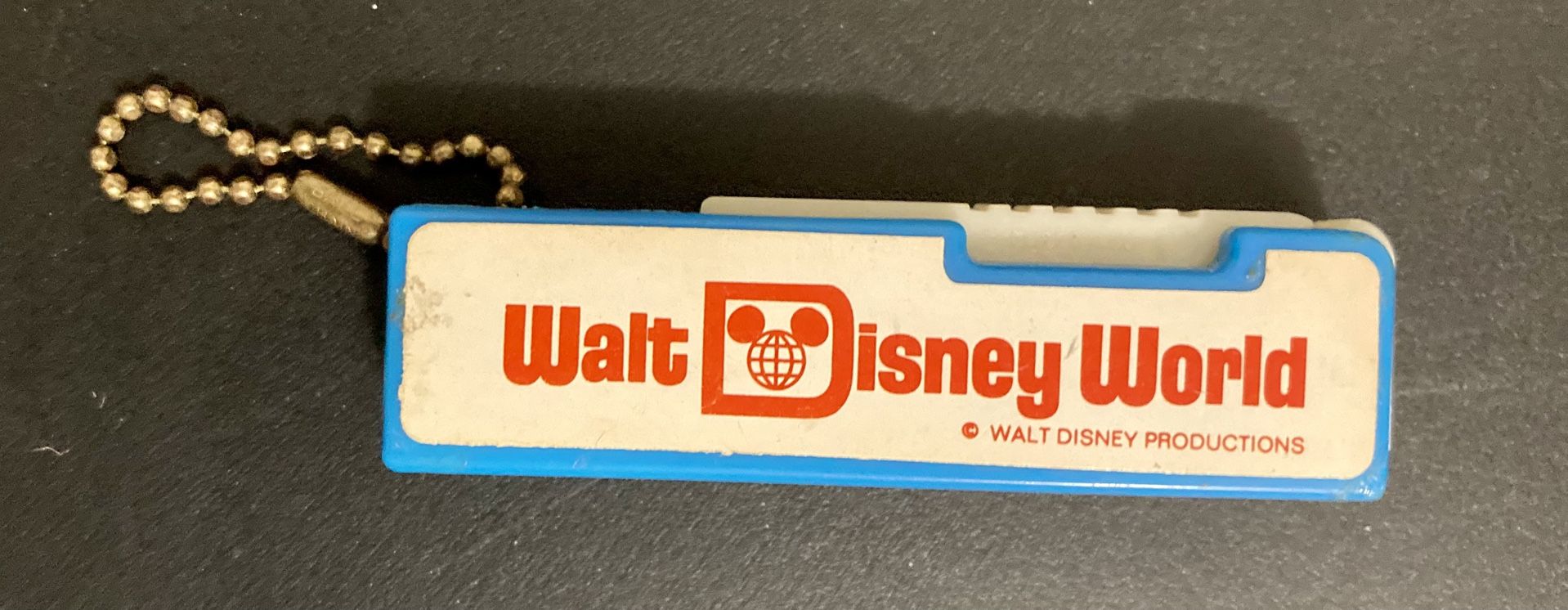 Vintage Mid 1970’s Walt Disney World Key Chain.