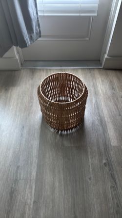Threshold round storage basket from Target