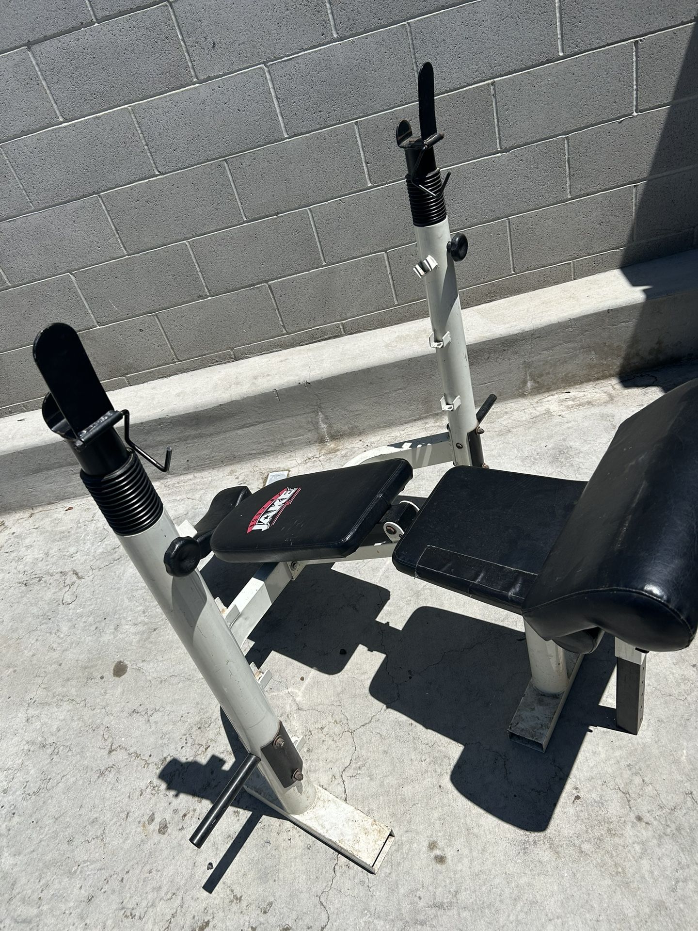 Body By Jake Weight Bench /squat Rack