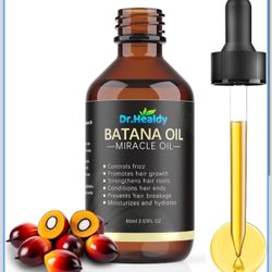 Batana Oil for Hair Growth, 100% Pure & Unrefined - Deep Repair Dry Damaged Hair, Reduce Frizz & Split Ends, Nourish Scalp with Omega 9 & Vitamin E, f