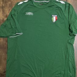 UMBRO ITALY SOCCER JERSEY DRI-FIT
