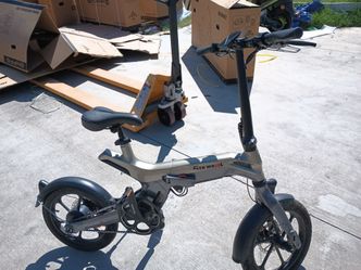 5th Wheel Folding Electric Bike
