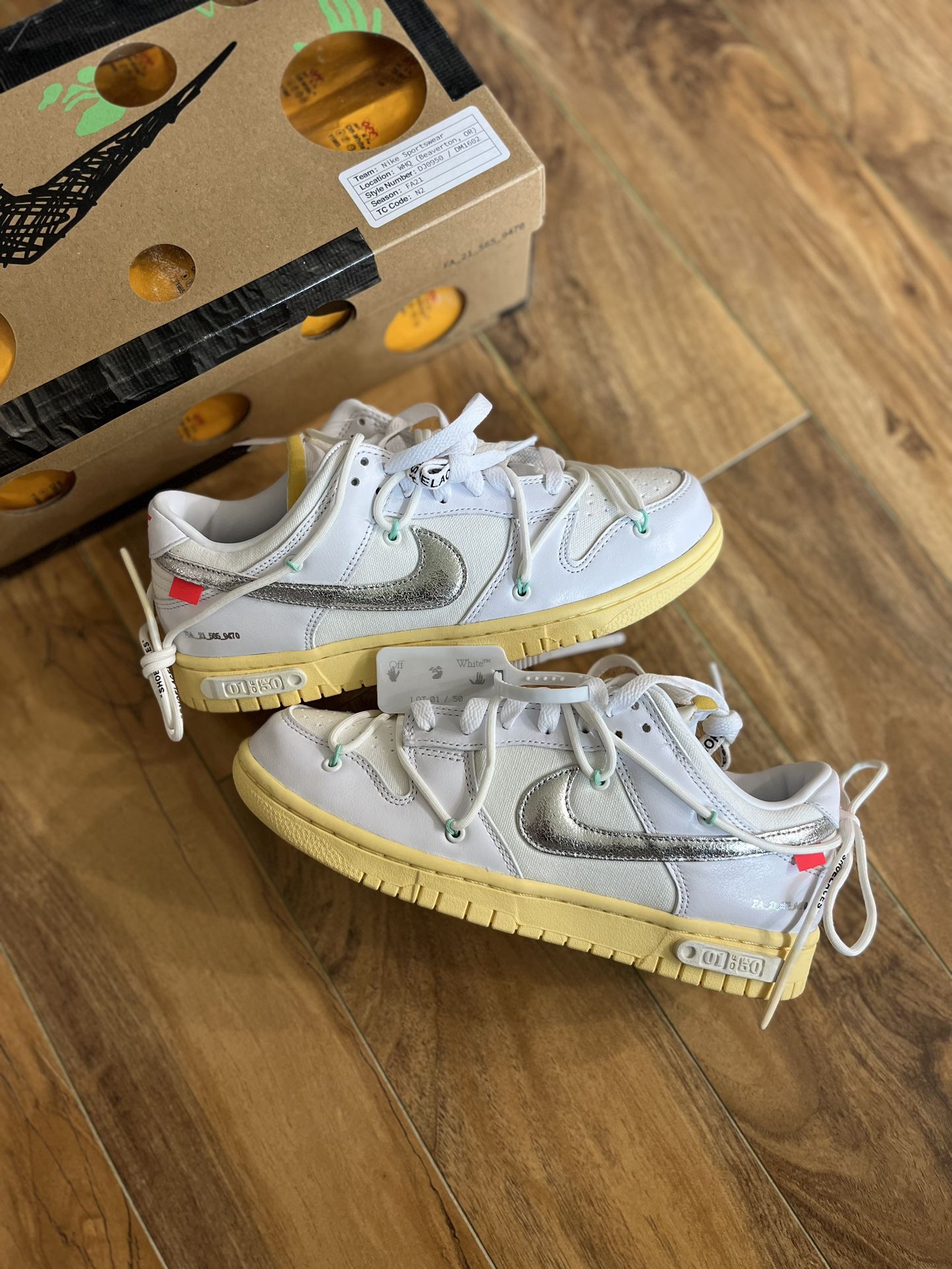 Offwhite Dunk Lot 01 