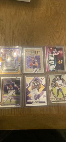 Vikings 6 card (3 rookie) lot - $10 OBO