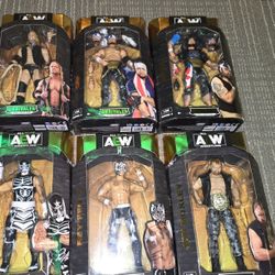 WRESTLING FIGURES AEW NEW!
