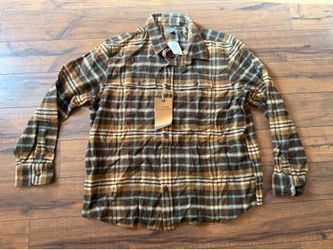 LL Bean Signature Flannel 1933 Button Down, Mens XXL Slim Fit