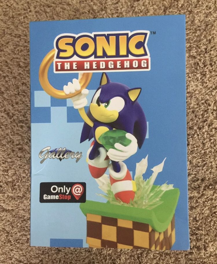 Sega Sonic the hedgehog diamond select statue Toy Figure nib new