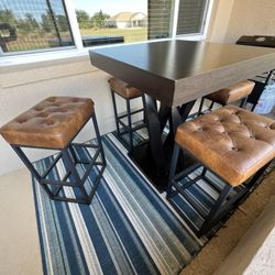 High Top Table And Chairs