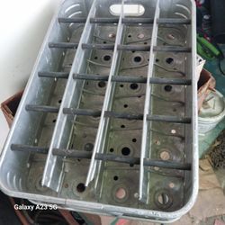 Vintage Aluminum Coca Cola Crate 1(contact info removed)s