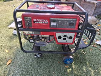 Honda 5.000. Watts generator
