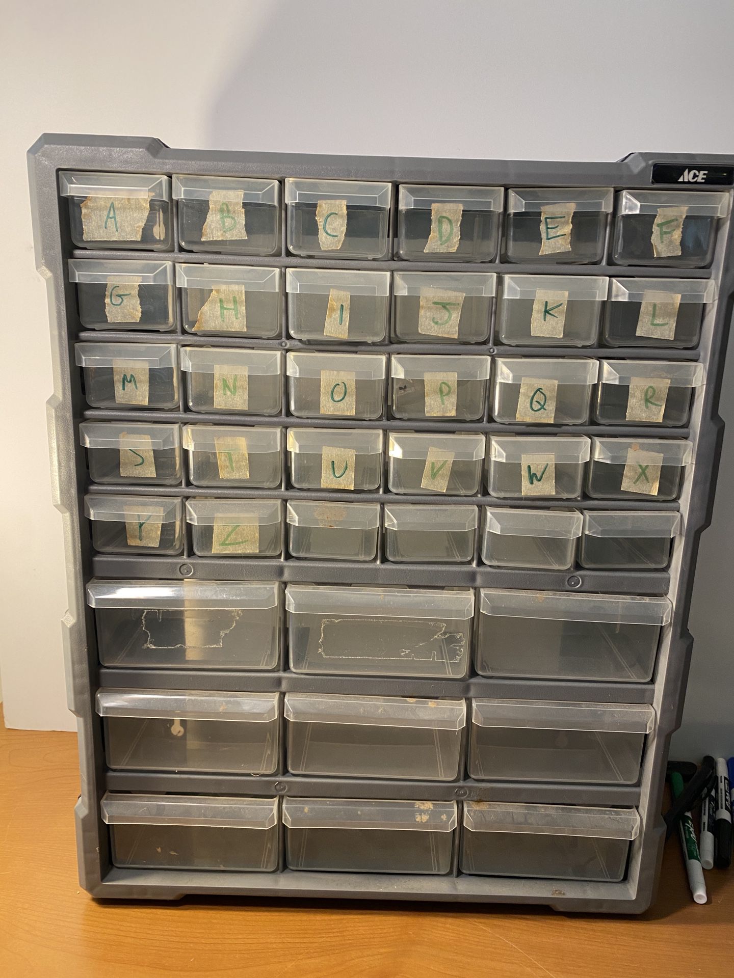 Components / Parts Storage Bin Organizer