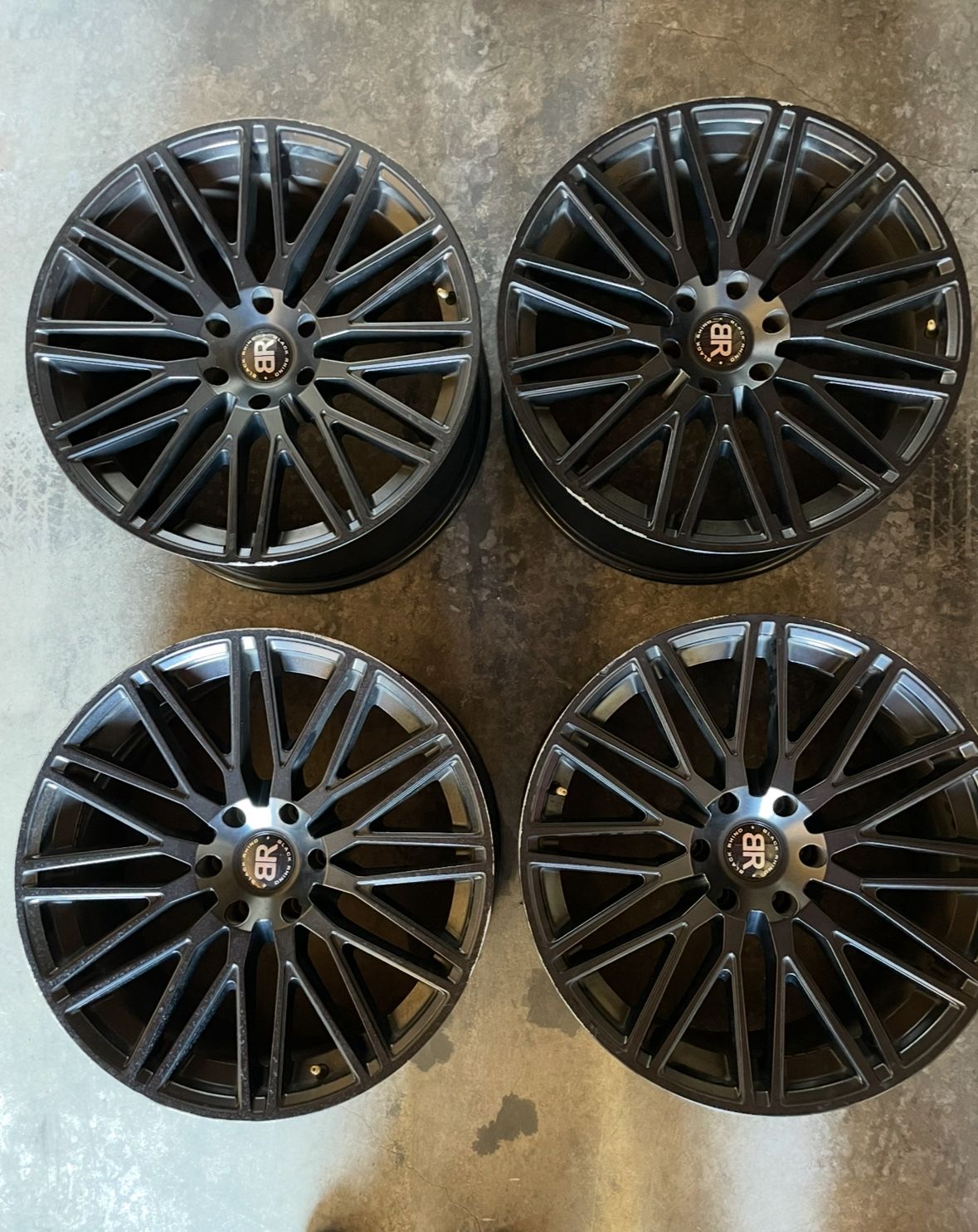Black Rhino 22x10 Rims