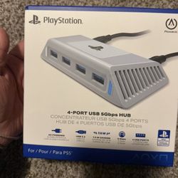 Play Station 4-port USB 