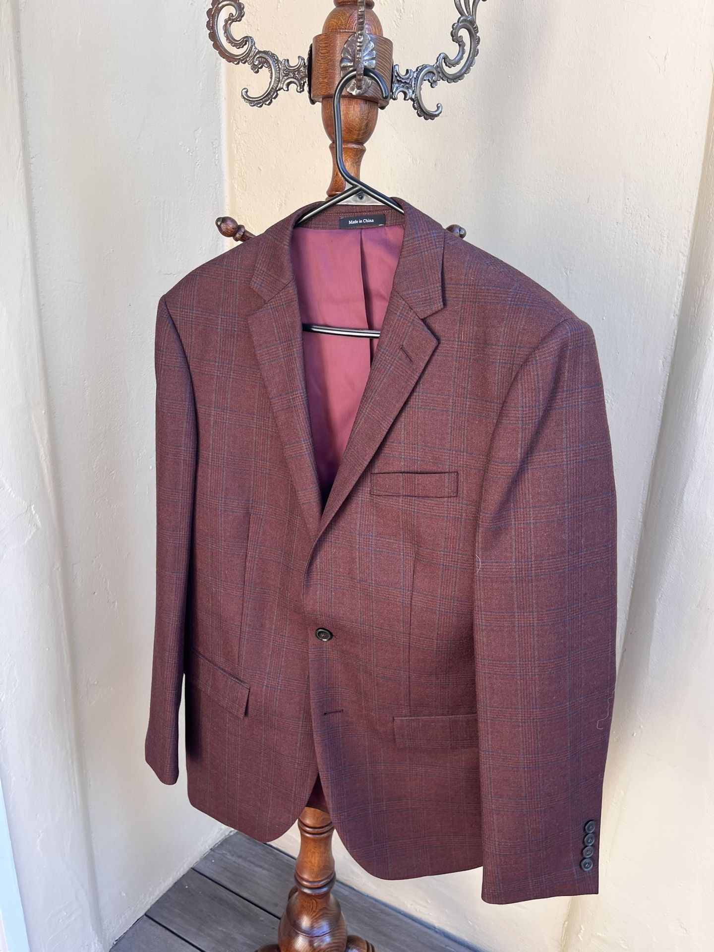 Men’s Slim Fit, Size 40 Regular Sports Coat