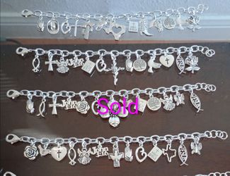Handmade Charm's Bracelet's for $20 each