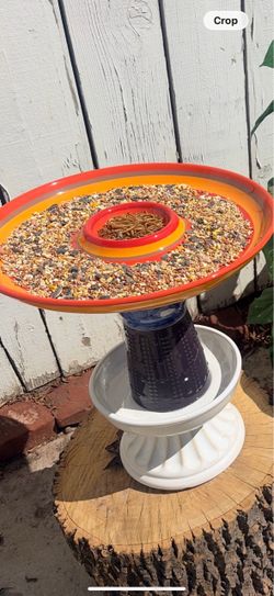Birdfeeder. Handmade. One of a kind.