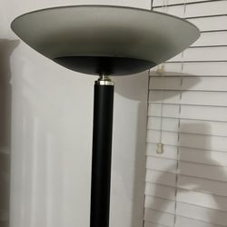 Vintage retro Torchiere floor lamp