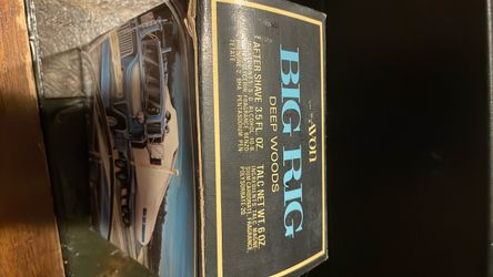 Avon Big Rig Deep Woods After Shave (3.5 fl. oz.) and Talc (6 oz.)