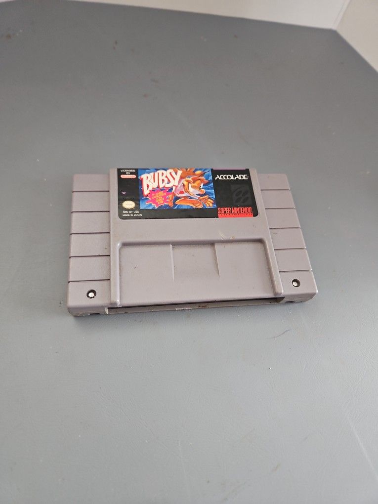 Bubsy Super Nintendo