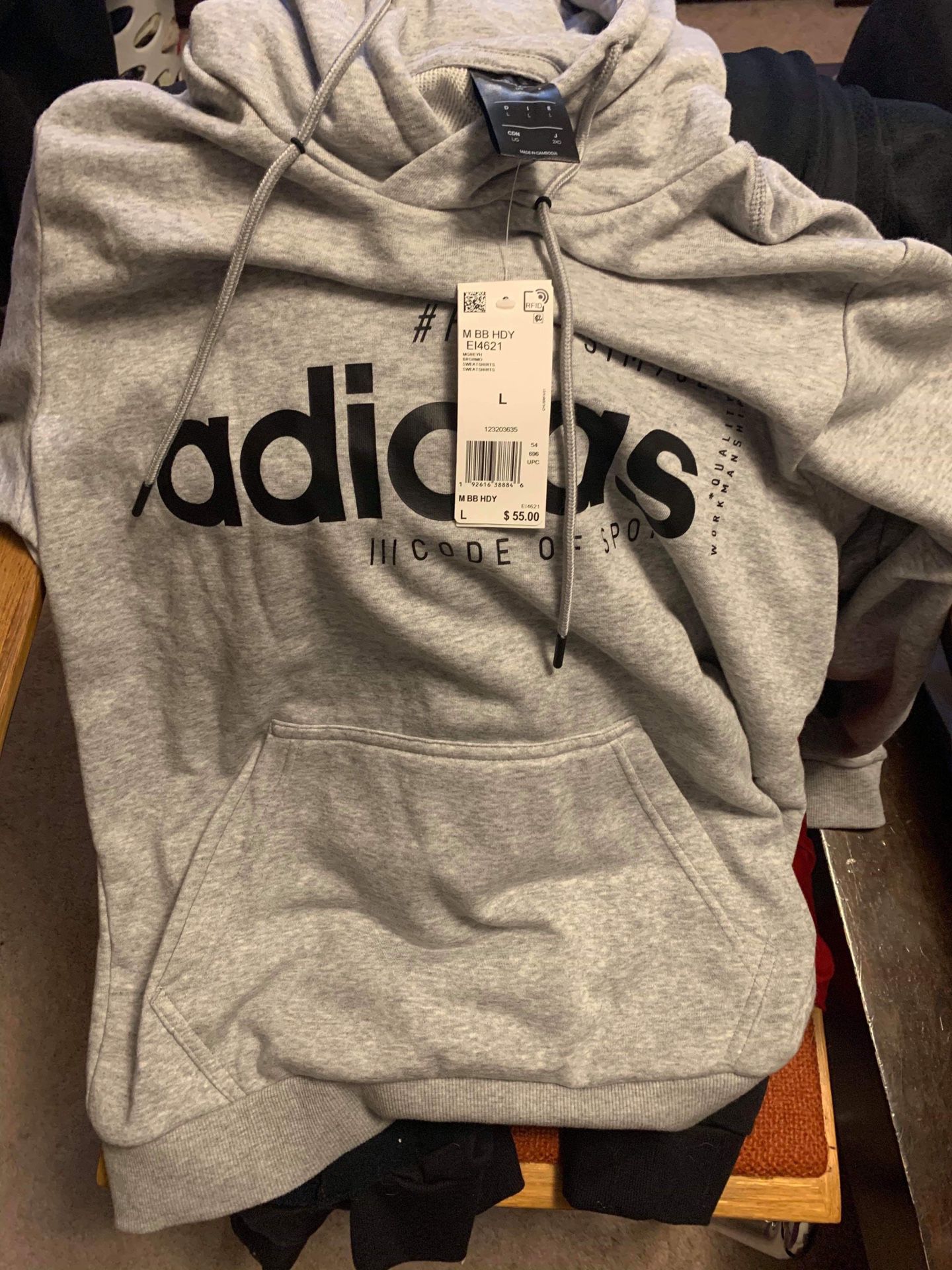 Brand new with tags men’s adidas hoodie