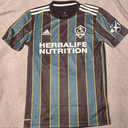 LA Galaxy Jersey Size Small Men's Adidas Stitched Herbalife Nutrition
