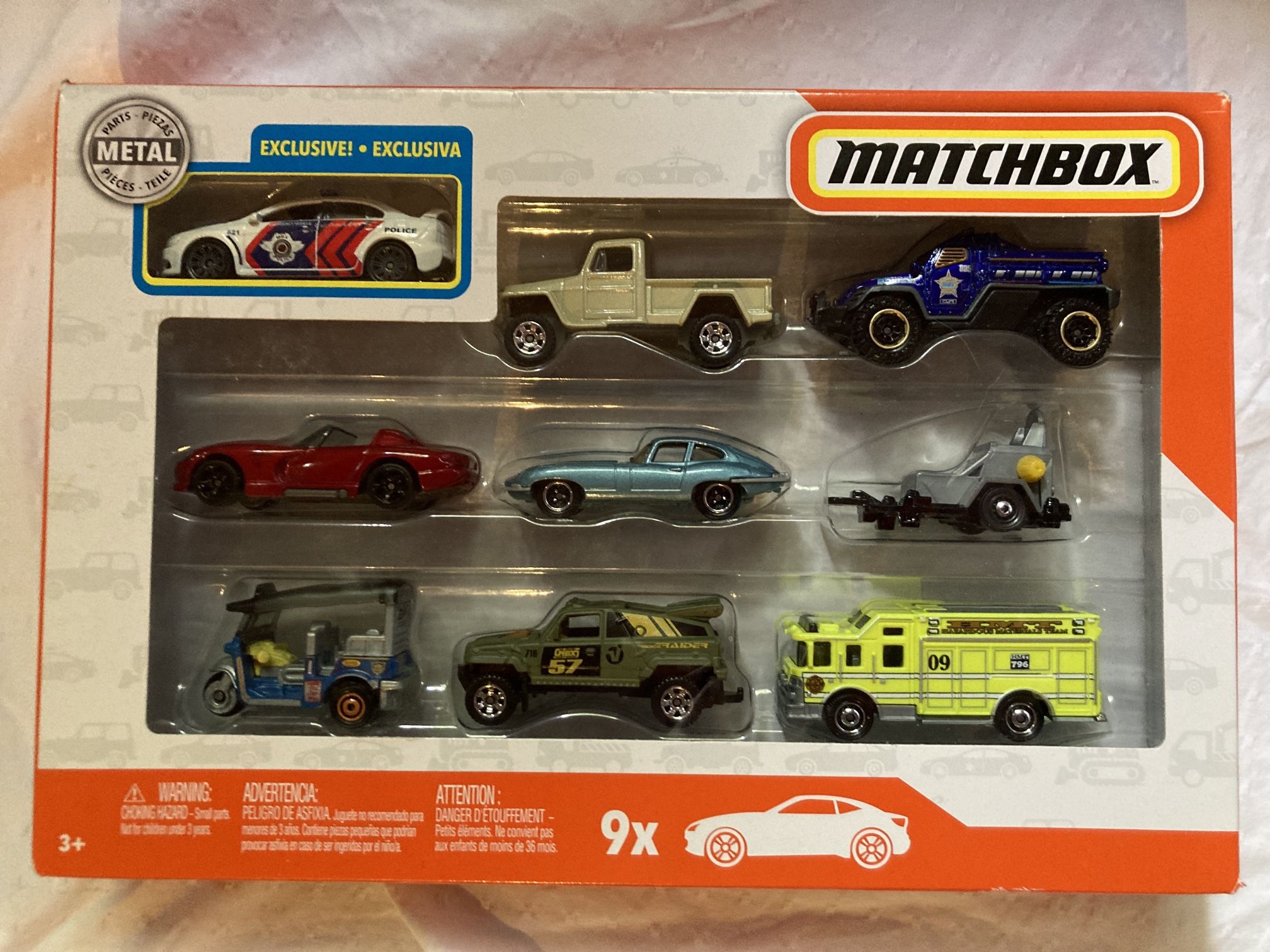 Matchbox Exclusive Set Of 9 