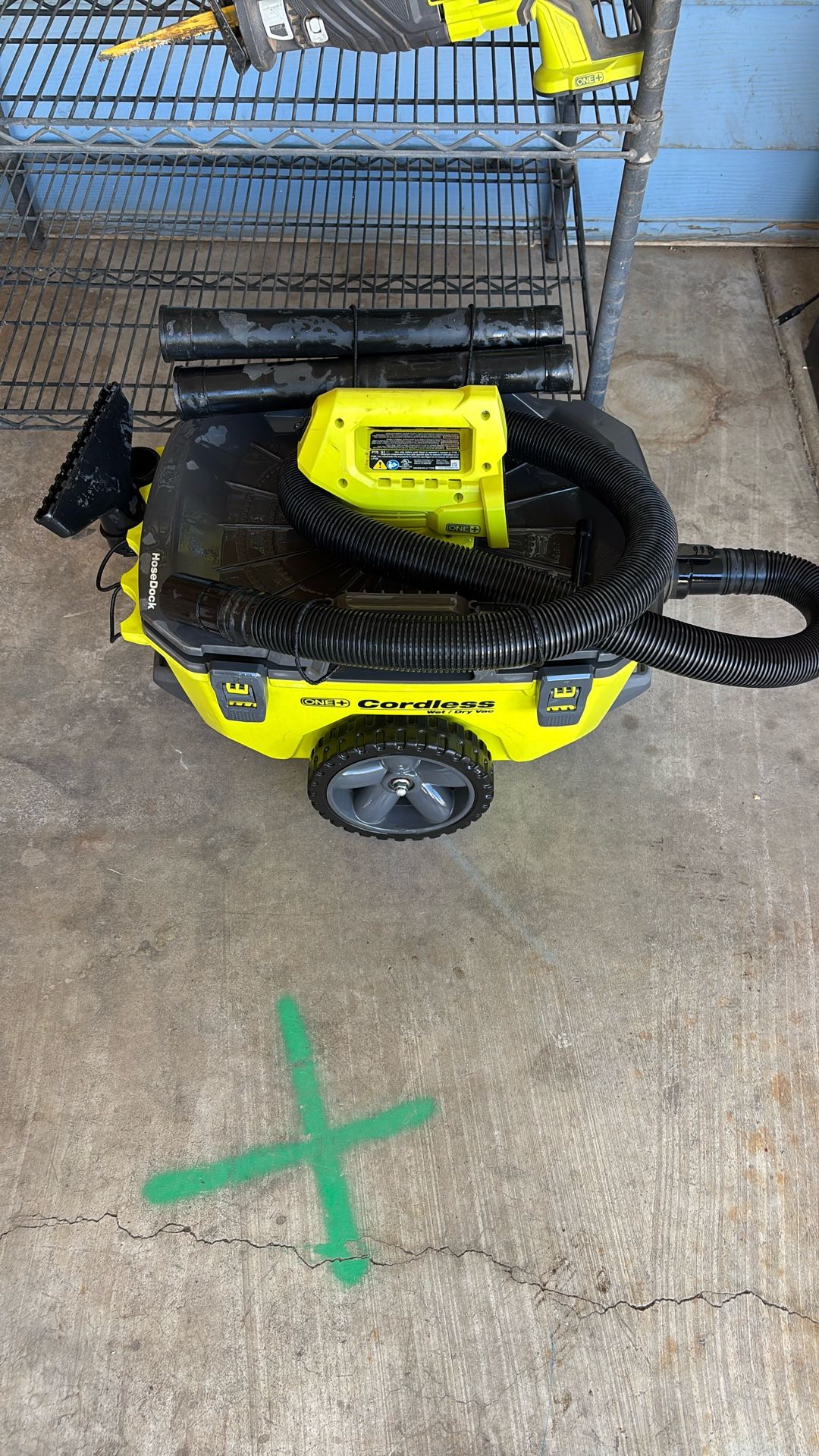 Ryobi Cordless Wet Dry Shop Vac