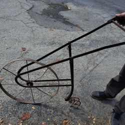 Vintage Rare Single Handed Plow