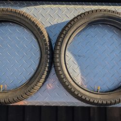 NEW -16 in x 2.40 bicycle tires and Tubes