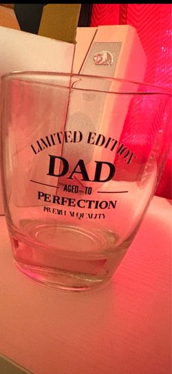 Custom glass cup