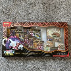 Pokemon Paldean Fates great tusk premium collection