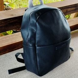 Armani  Leather Backpack 