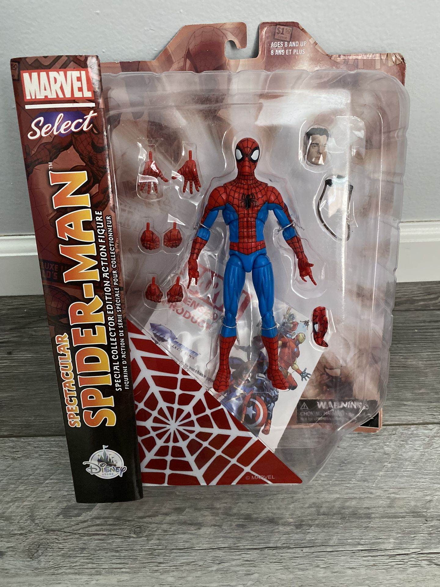 Marvel select hotsell spectacular spider man