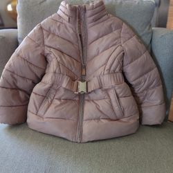 Michael Kors Girls Jacket Size 3 T   pink color 