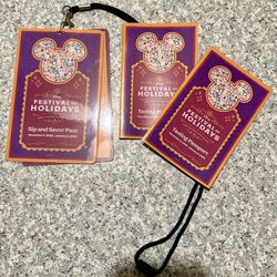DCA Festival Of Holidays Sip And Savor NO TABS Disney California Adventure 2022