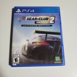 Gear Club Unlimited 2: Ultimate Edition PS4
