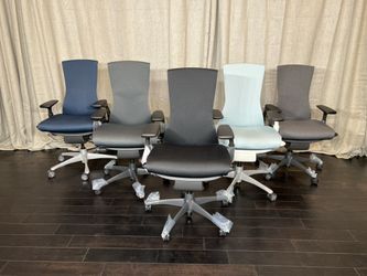 *FREE DELIVERY* NEW HERMAN MILLER LOGITECH G EMBODY CHAIRS - ALL COLORS AVAILABLE NEW HERMAN MILLER AERON